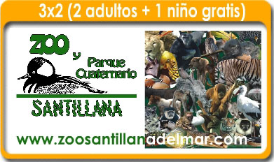 Zoo Santillana del Mar - Descuento en las entradas del parque zoolgico